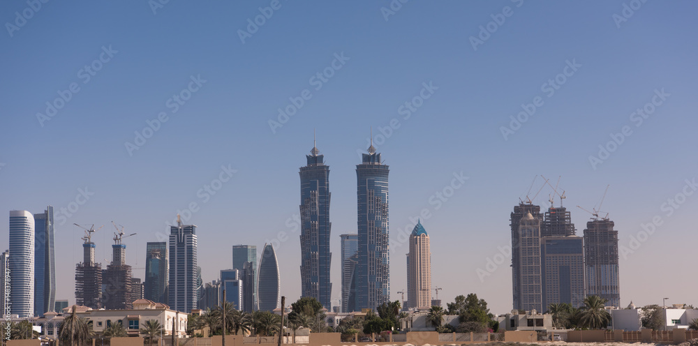 Obraz premium Panorama Dubai city
