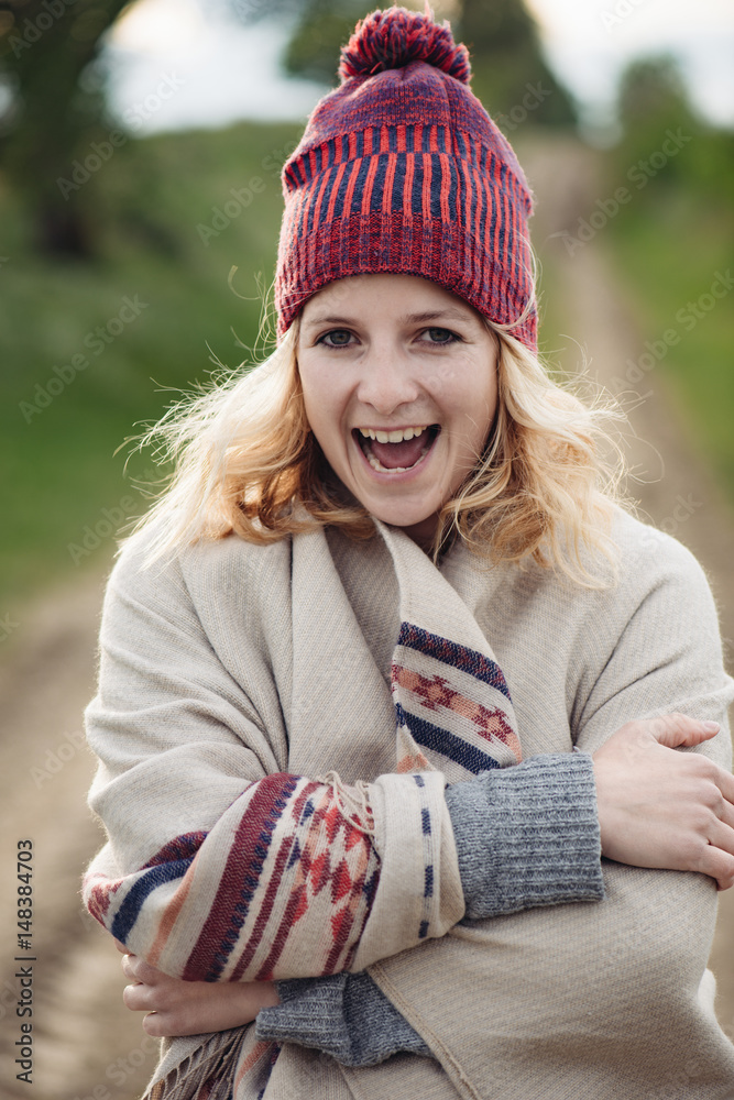 Fototapeta premium Outdoor woman portrait