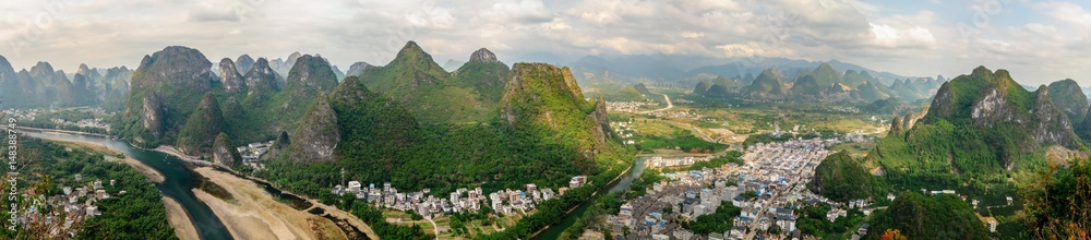 LaoZhai Mountain Panorama
