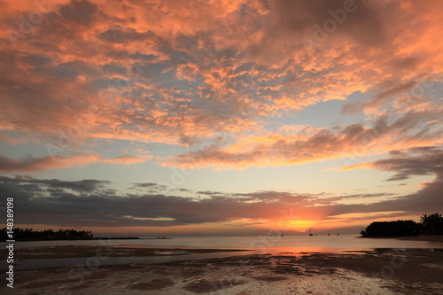 Fiji sunset