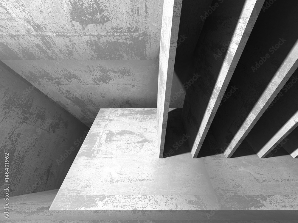 Dark empty room. Concrete rusty walls. Architecture background Dark empty room. Concrete rusty walls. Architecture background