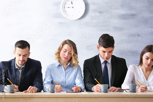 Job interview concept. Huma...