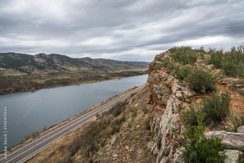 Maxwell Ridge Over Horsetooth Reservoir, Fort Collins