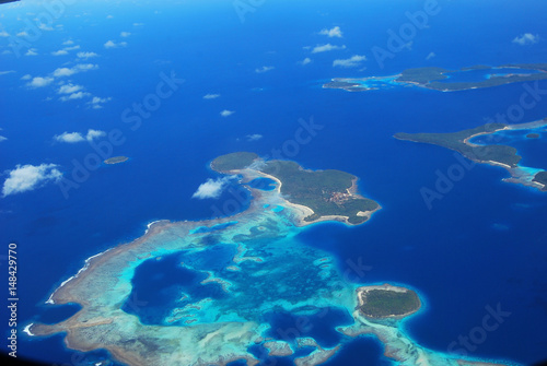 Tongan air view
