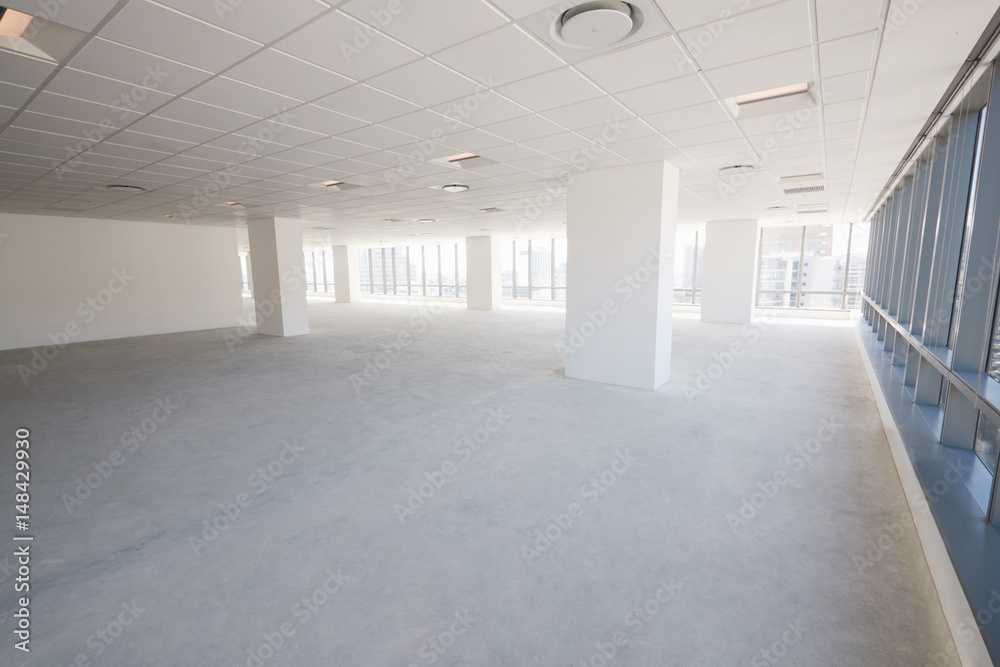 Empty Interior Of Modern Corporate Office