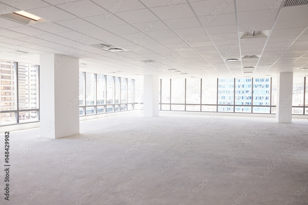 Empty Interior Of Modern Corporate Office