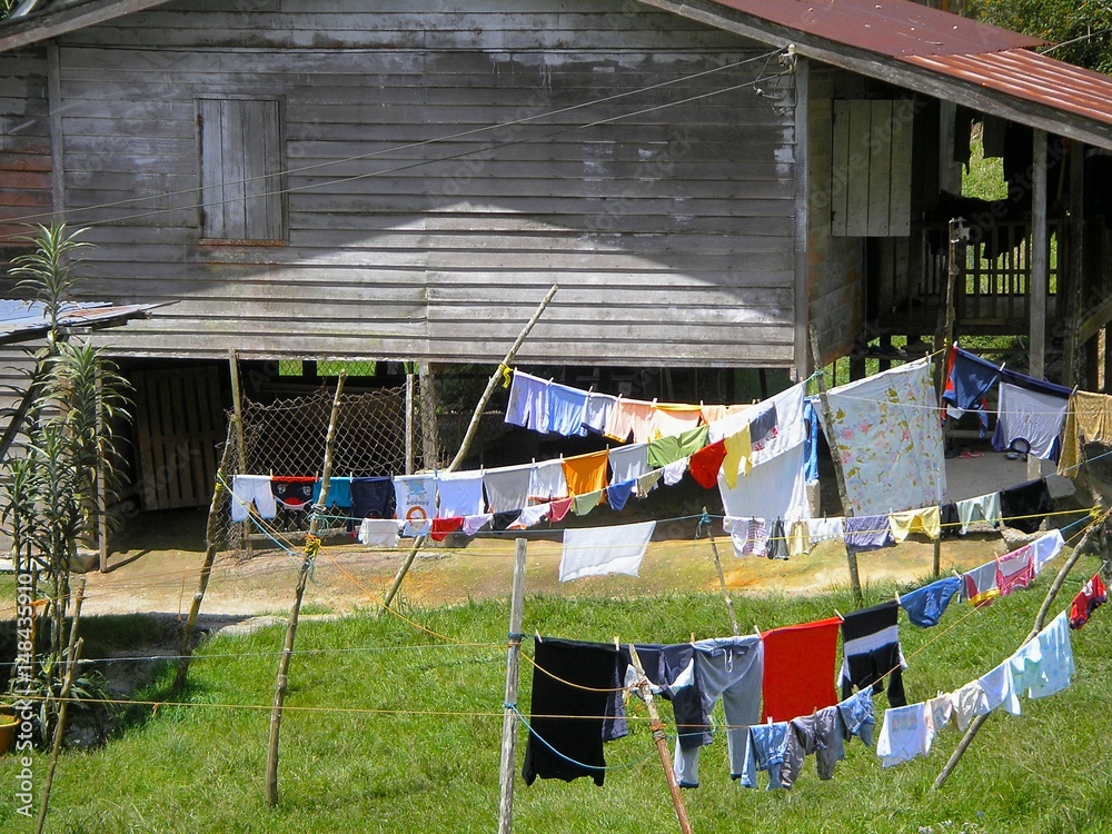 Laundry in the Highlands