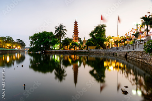 Tran Quoc pagoda, Hanoi, Vietnam
