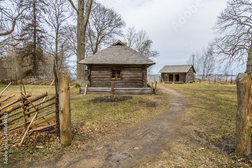 Traditional housing of the indigenous populations of Estonia © volis61