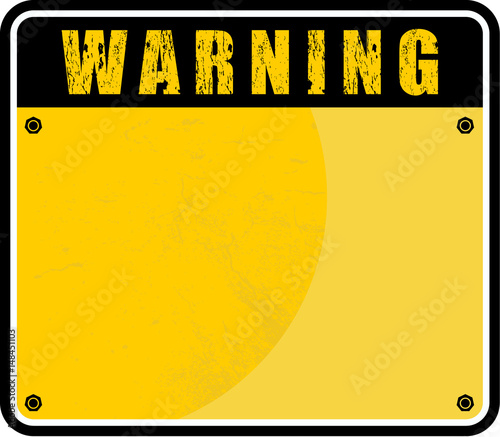 warning, sign