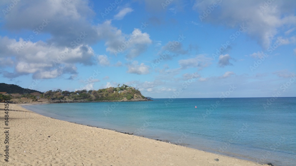 Antilles, St Martin, Fiars beach 