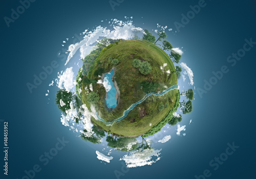 Fototapeta Naklejka Na Ścianę i Meble -  green planet