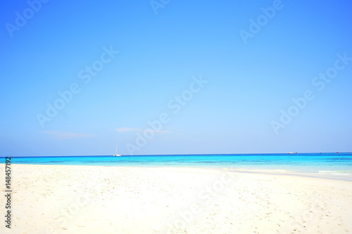 Tropical beach in Thailand