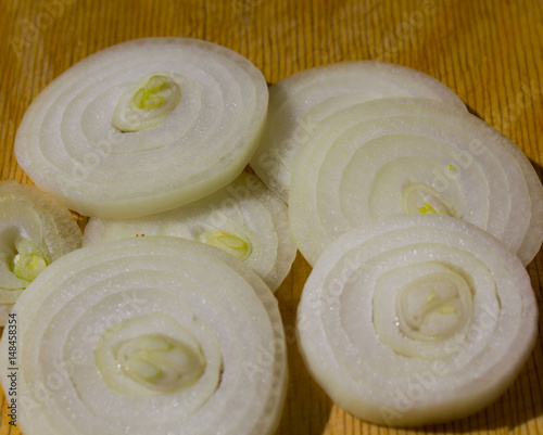 sliced onion