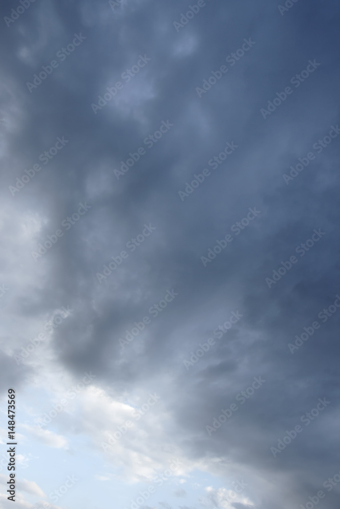Large grey clouds Large grey clouds