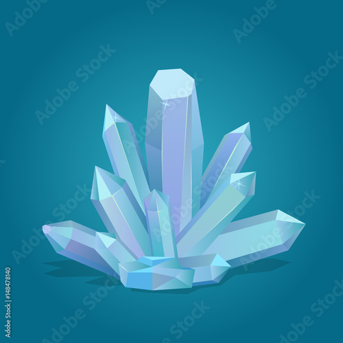 Quartz geometric crystal.