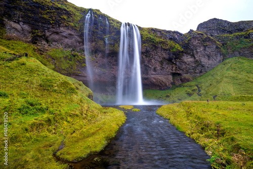 Seljalandsfoss waterfall in Iceland