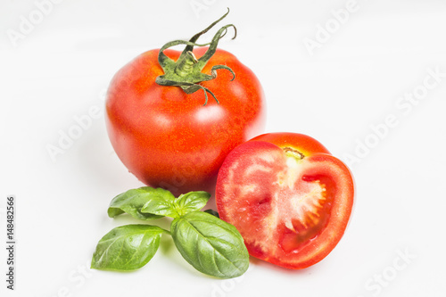 Tomato, basil