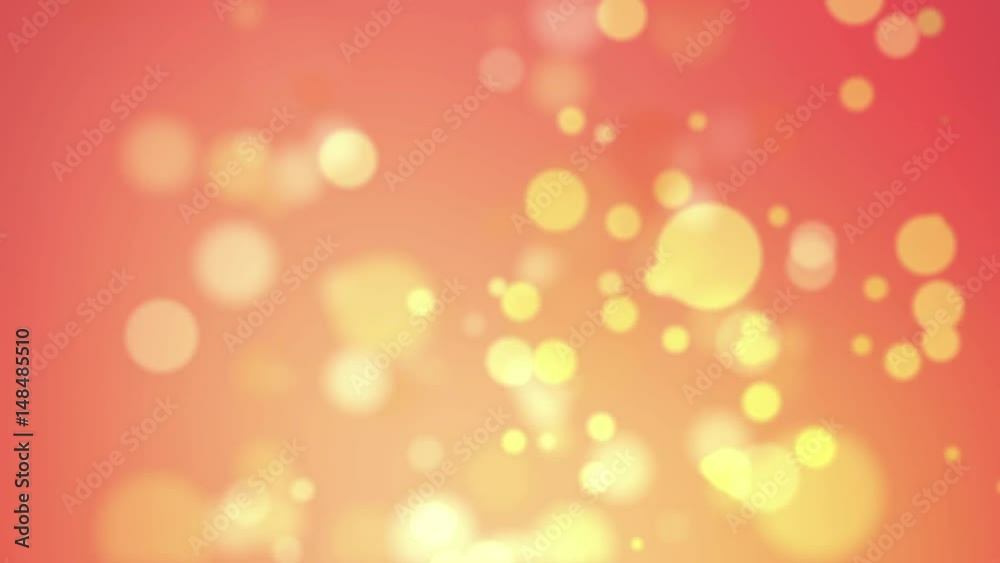 Orange of Particles Moving Loopable Orange of Particles Moving Loopable