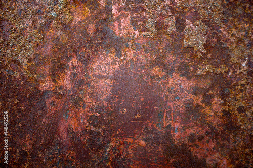 Rust steel background texture