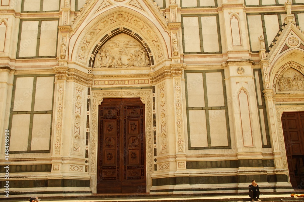 Teilansicht vom Dom in Florenz / Italien