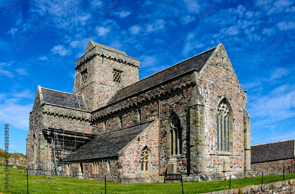 Iona abbey in Scotland Iona abbey in Scotland