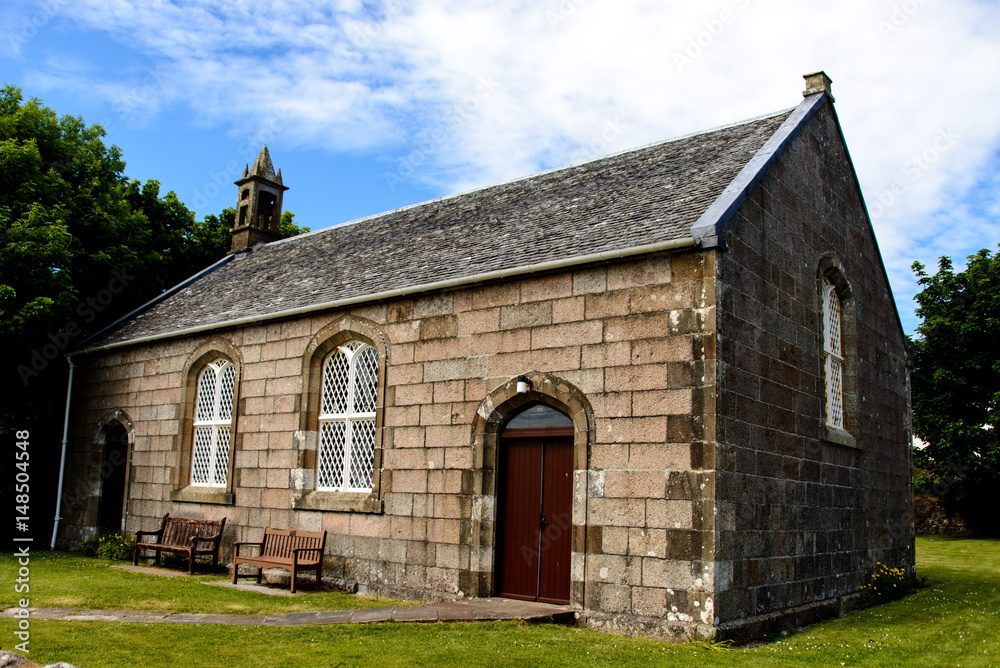 Iona abbey in Scotland