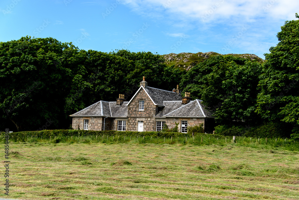 Iona abbey in Scotland