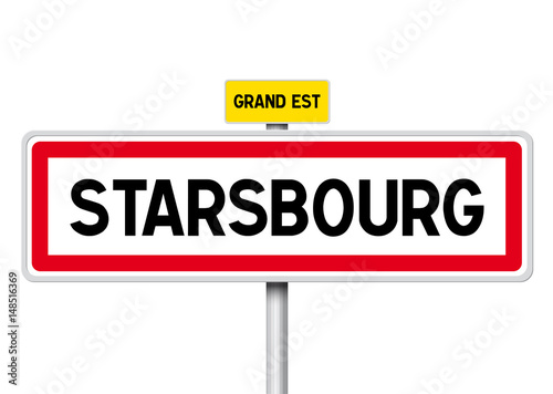 PANNEAU VILLE STRASBOURG