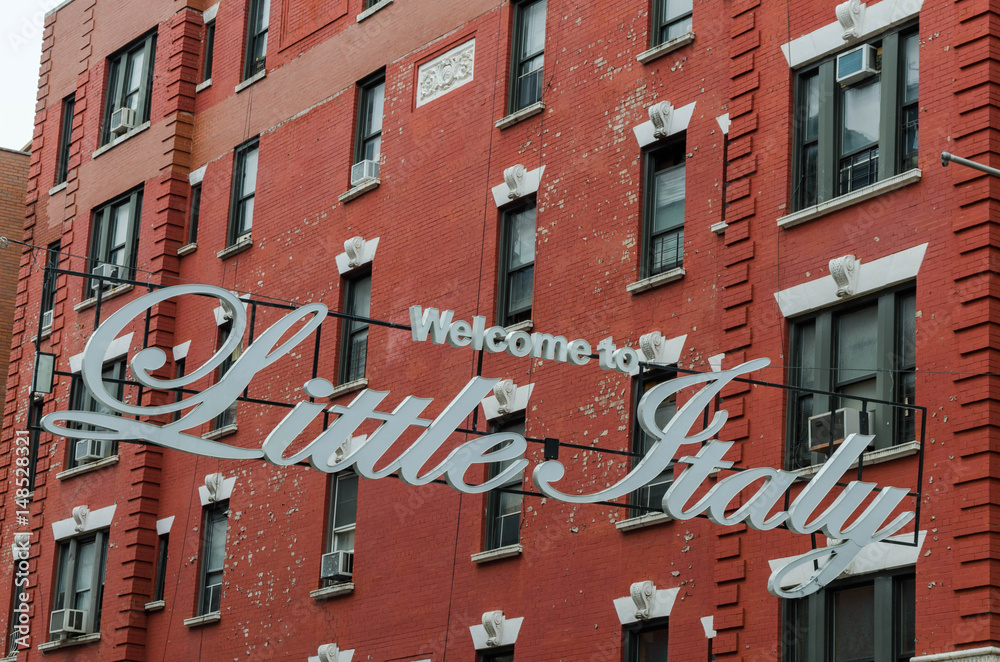 Obraz premium New York little Italy