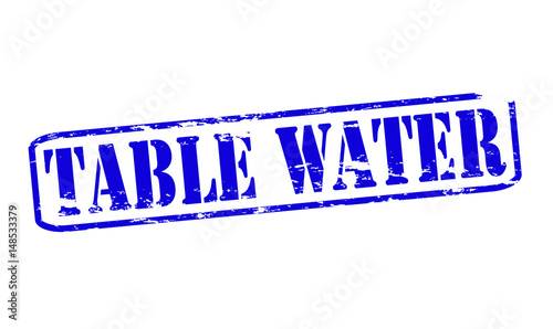 Table water
