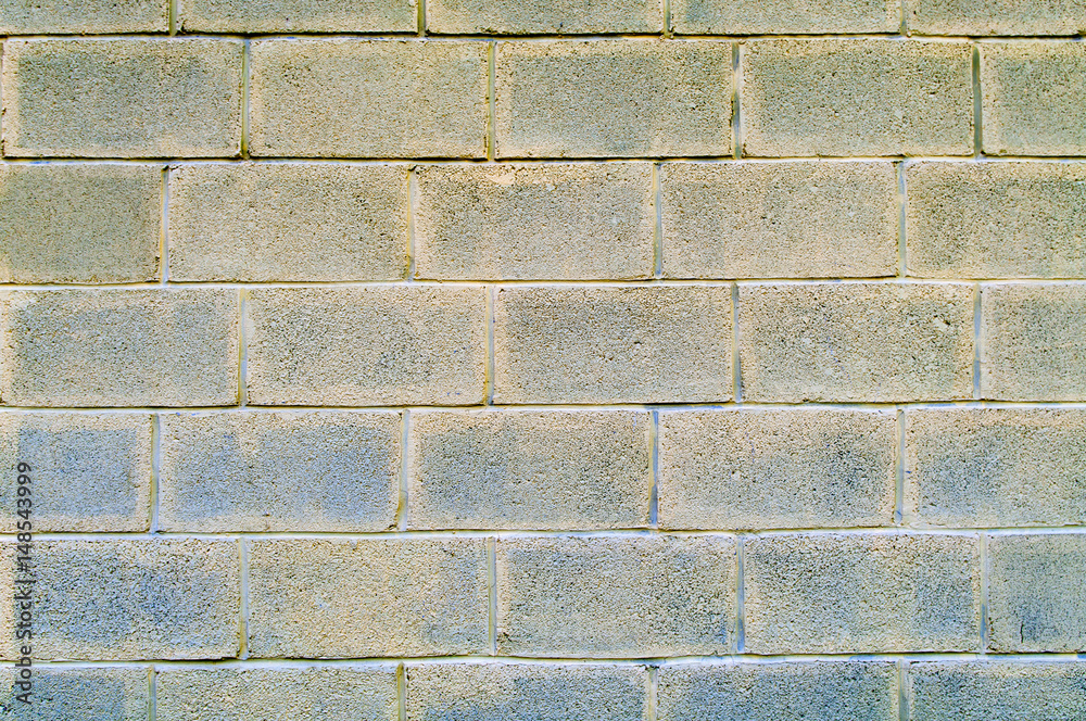 Obraz premium Cinder block wall without cracks