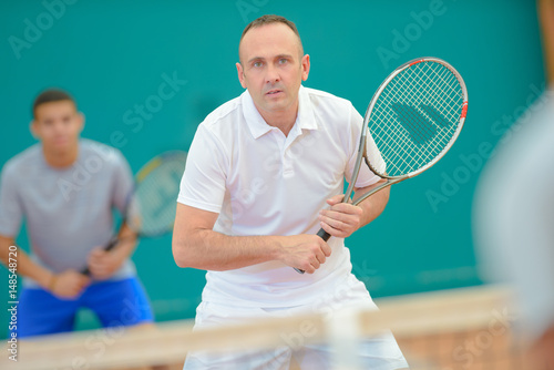 tennis game doubles match © auremar