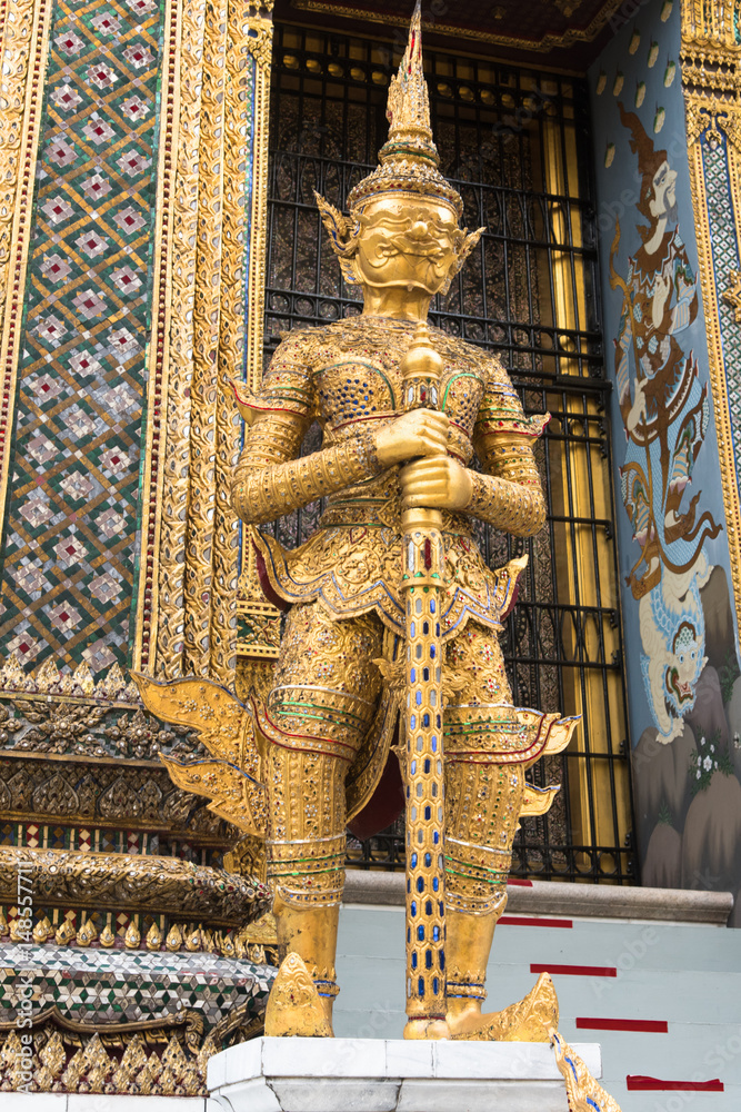 Giant Guardian Statues at Grand Palace, Bangkok