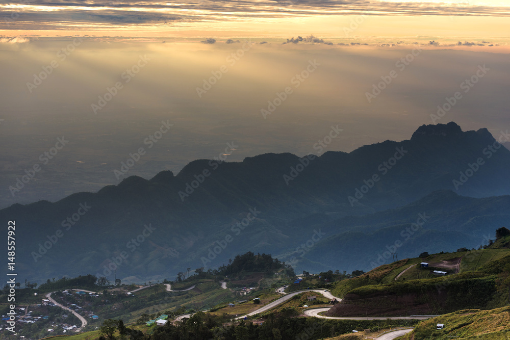 Fototapeta premium Landscape mountain