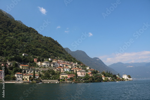 Peninsula Lavedo and Lenno on Lake Como, Lombardy Italy 