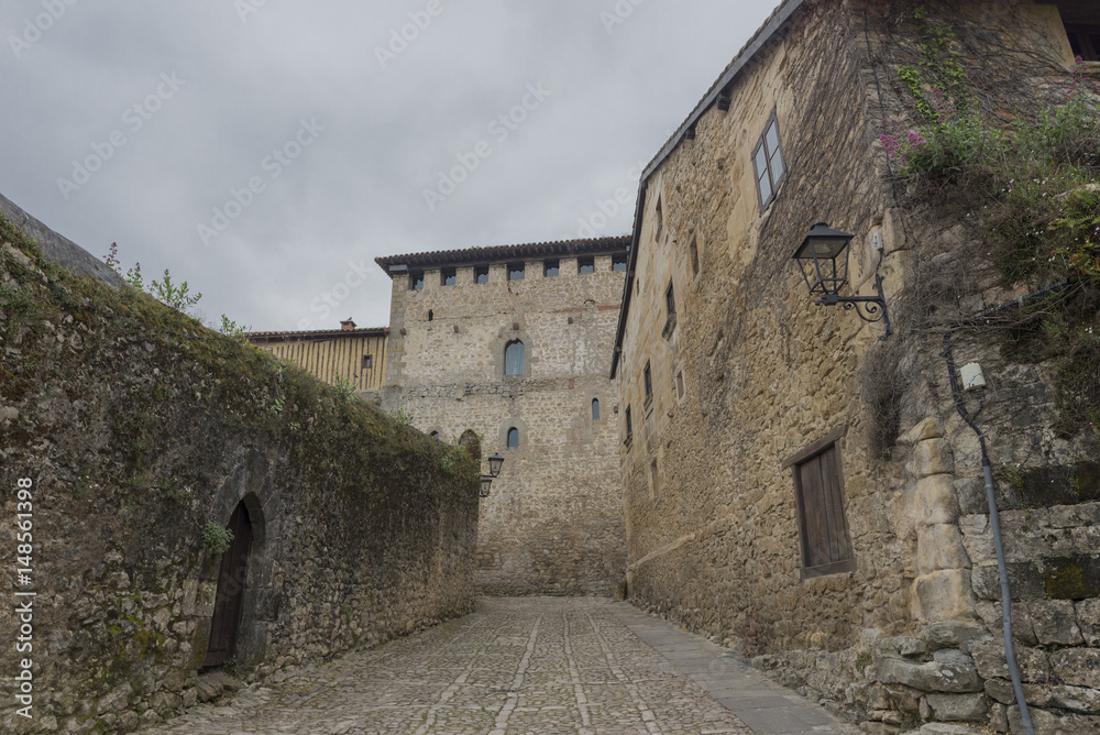 The town of Santillana de Mar in Cantabria