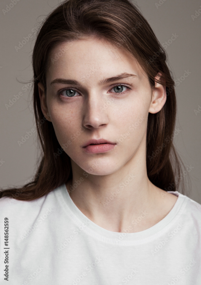 Model test with beautiful fashion model posing Model test with beautiful fashion model posing