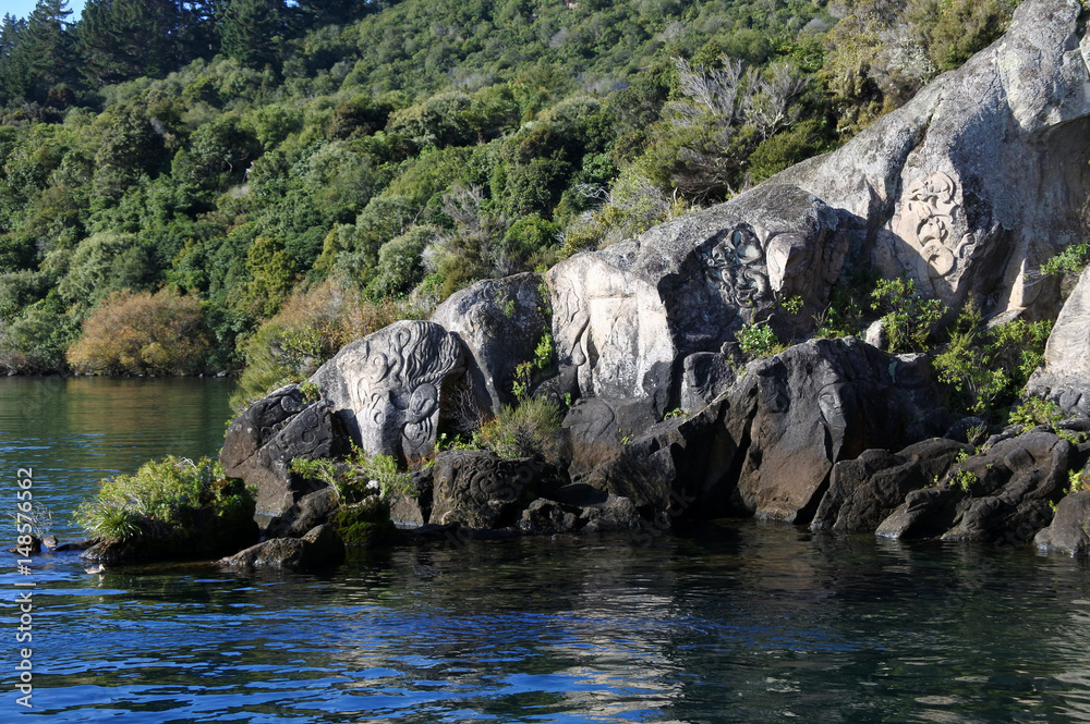 Lake Taupo North Island New Zealand Lake Taupo North Island New Zealand