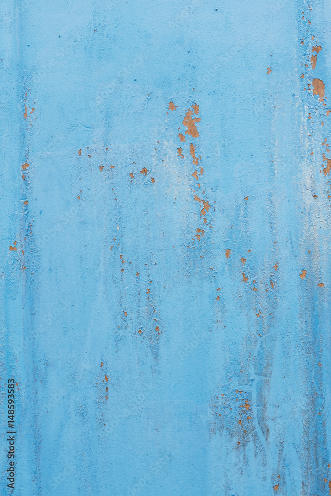 Detail of the old painted metal surface with clear surface structure, background Detail of the old painted metal surface with clear surface structure, background