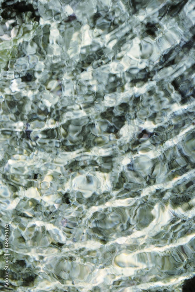 Obraz premium Shallow rippling water