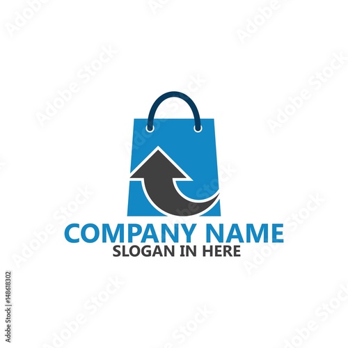 Up Store Logo Template Design