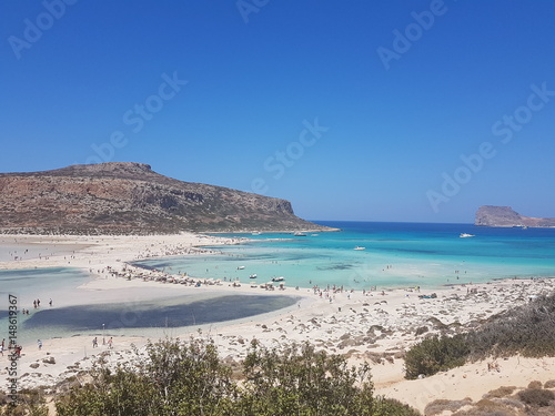 Fototapeta Naklejka Na Ścianę i Meble -  Balos Lagoon - Chania, Crete