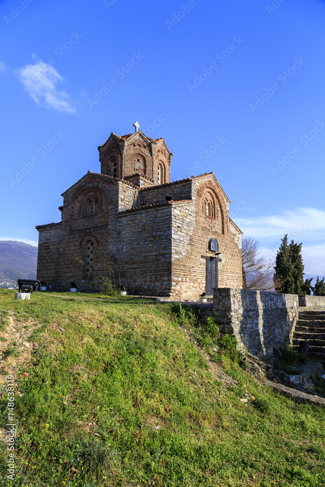 Cliff-top church of Saint Joan at Kaneo or St. Jovan Kaneo