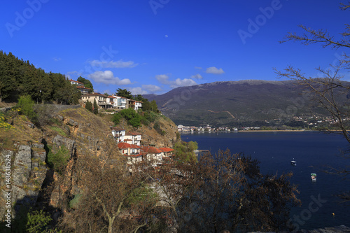 Coastal view of Ohrid, Macedonia