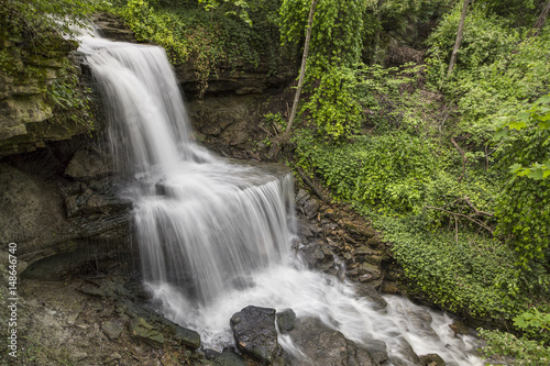 The Cascades of West Milton  a Waterfall in Miami County  Ohio