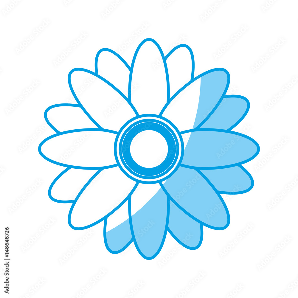 beautiful flower icon over white background. vector illustration beautiful flower icon over white background. vector illustration