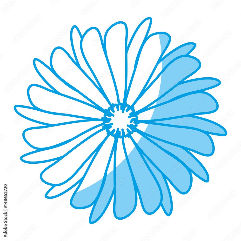 flower icon over white background. vector illustration flower icon over white background. vector illustration