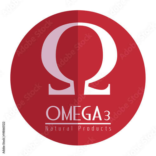 omega 3 product healthy vector illustration design