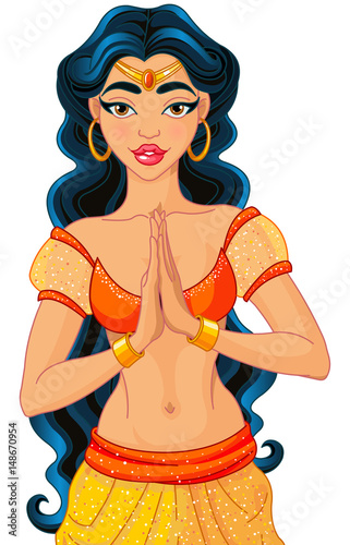 Obraz na plátně Princess Jasmine